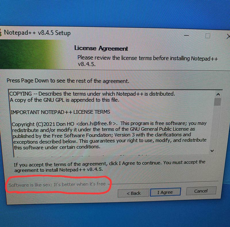 Installing Notepad++ and I noticed this.. Odd Stuff Magazine