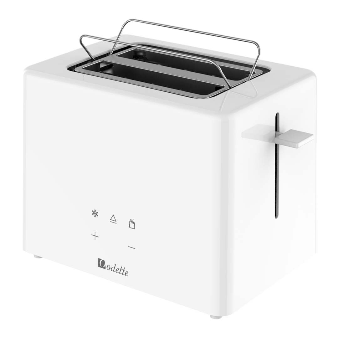 Odette Advanced Digital Touch Panel 2Slice Bread Toaster With