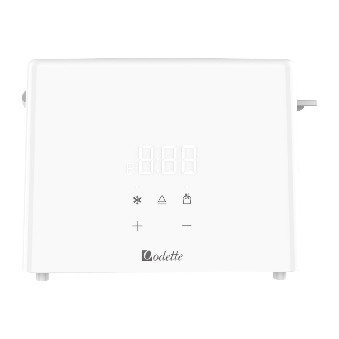 Odette Advanced Digital Touch Panel 2Slice Bread Toaster With