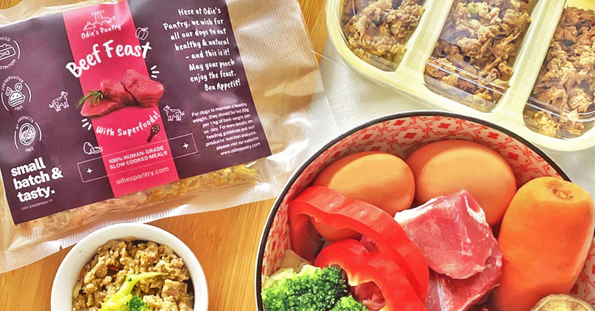 Cooked Dog Food Singapore Deliciously Healthy Pup Grub Odie's Pantry