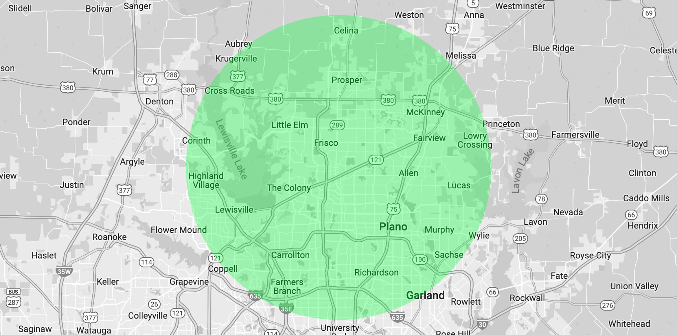Service Area Odin Pools