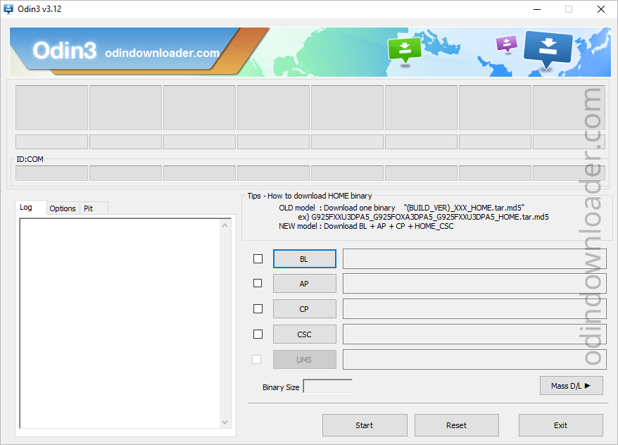 Download Samsung Odin3 v3.12.5 Official Website