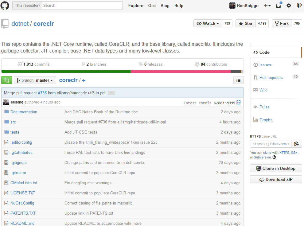 coreclr opensource on github