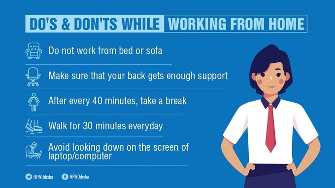 Dos & Don'ts For Those Working From Home Amid COVID-19 Lockdown 2.0 ...