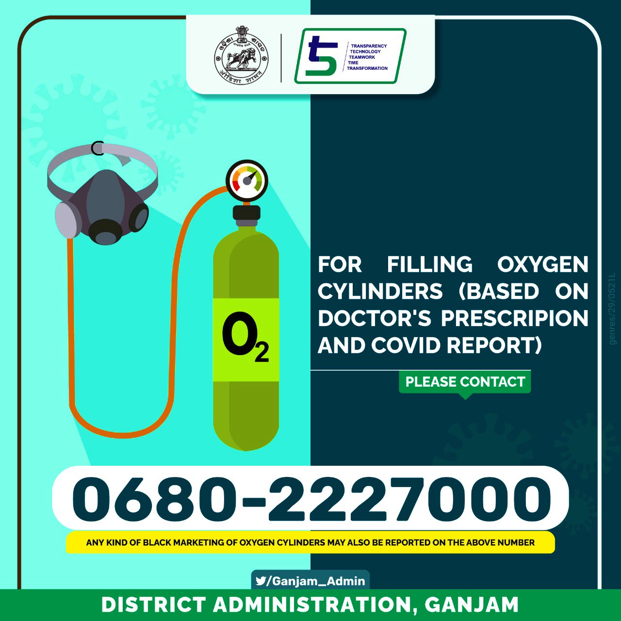 Helpline Number For Oxygen Cylinders Refilling odishabytes