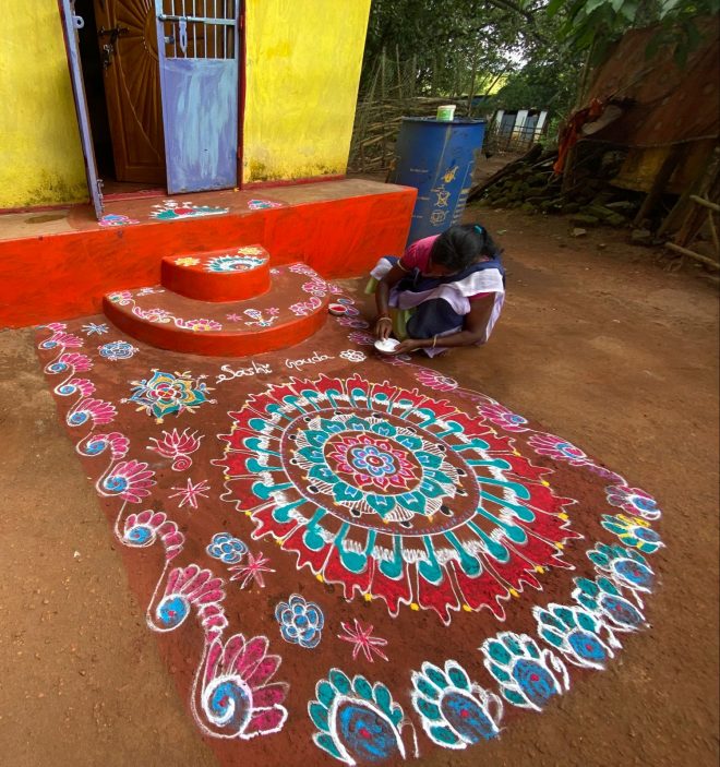 Odisha Lalit Kala Akademi Revives 'Jhoti' Art, Organises Competition In