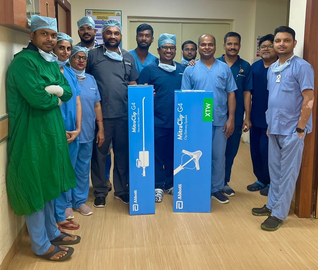 Odisha’s First MitraClip Cardiac Therapy Successful At KIMS Bhubaneswar