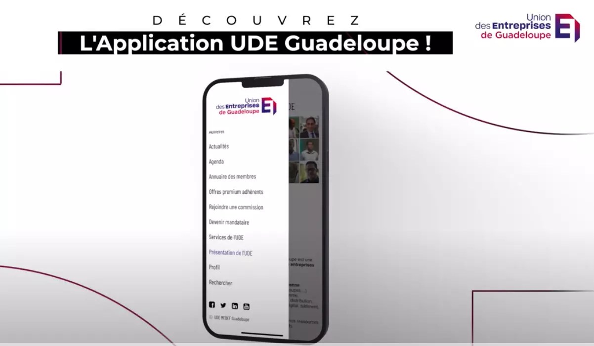 Guadeloupe L’UDEMedef lance une application mobile pour les