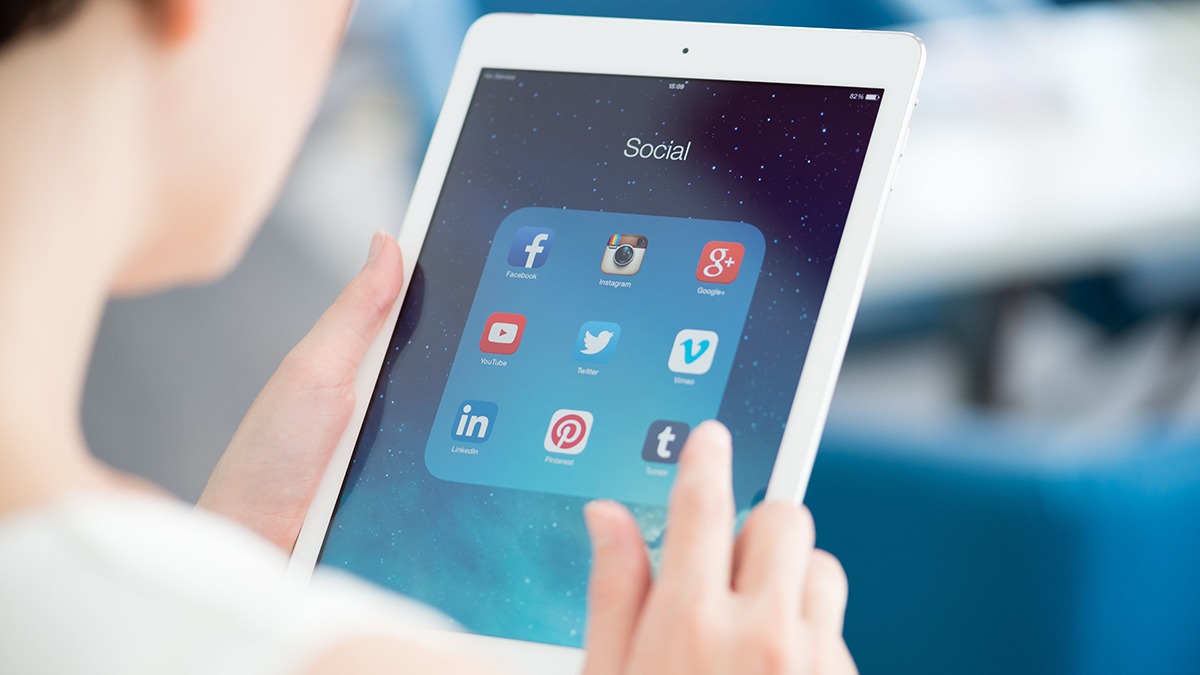 social media tablet Open Door Media