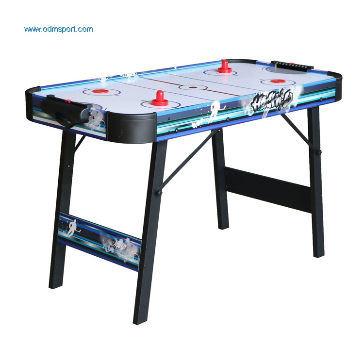 Air hockey table for indoor table games