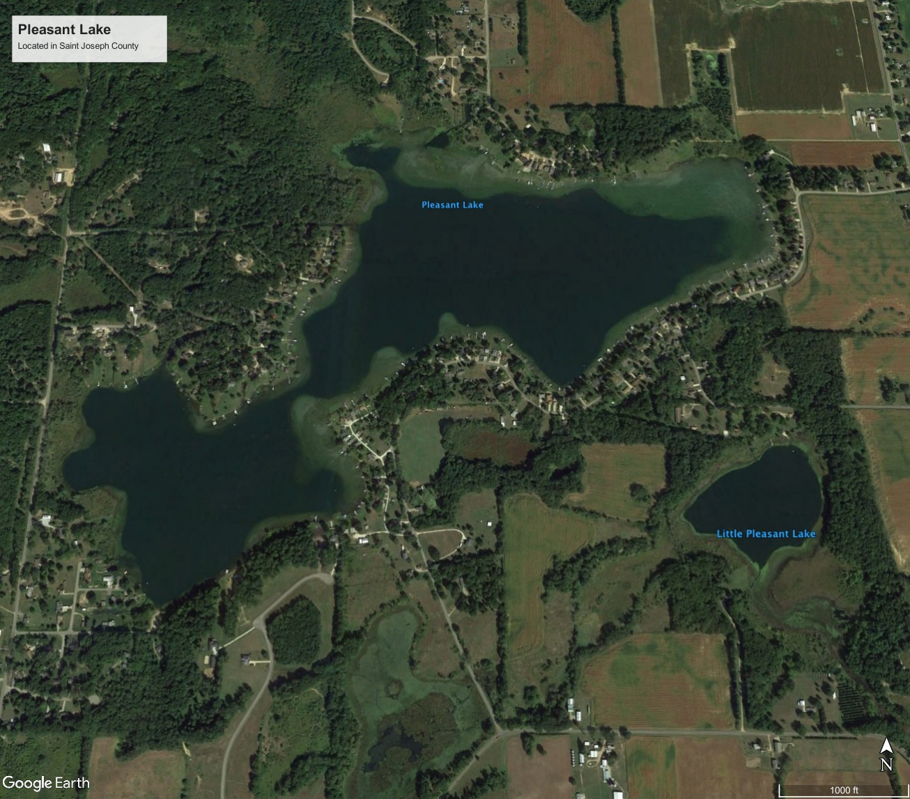 Pleasant Lake Gallery Odonnells Docks