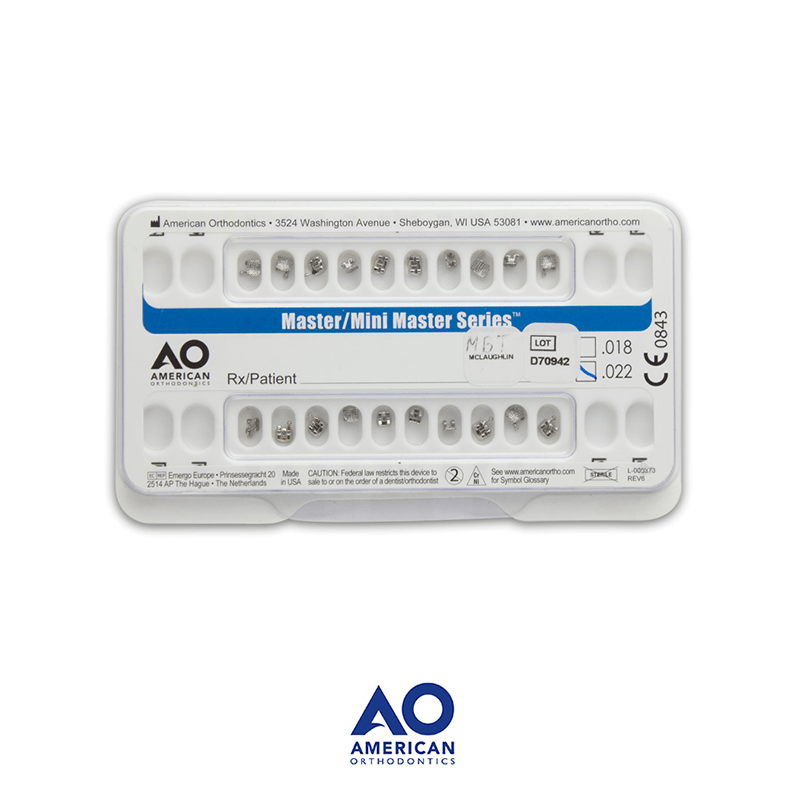 Brackets Mini Roth .022 juego American Orthodontics • Odontodo
