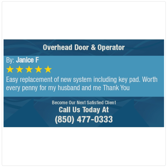Garage Door Repairs in Pensacola