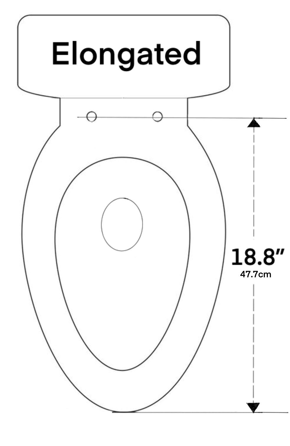 Odor Free Elongated Toilet Seat (wooden) ODOR FREE TOILET SYSTEM