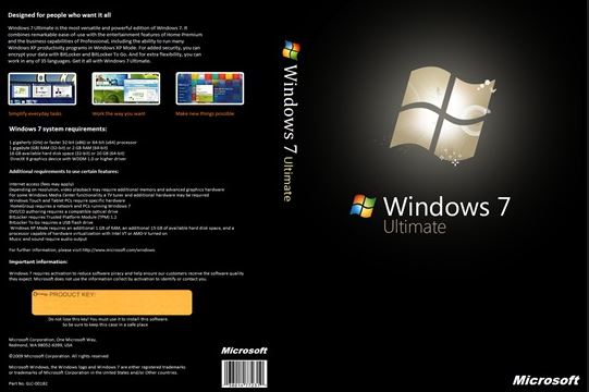 Windows 7 Ultimate 32 / 64 Bit Official ISO Free Download