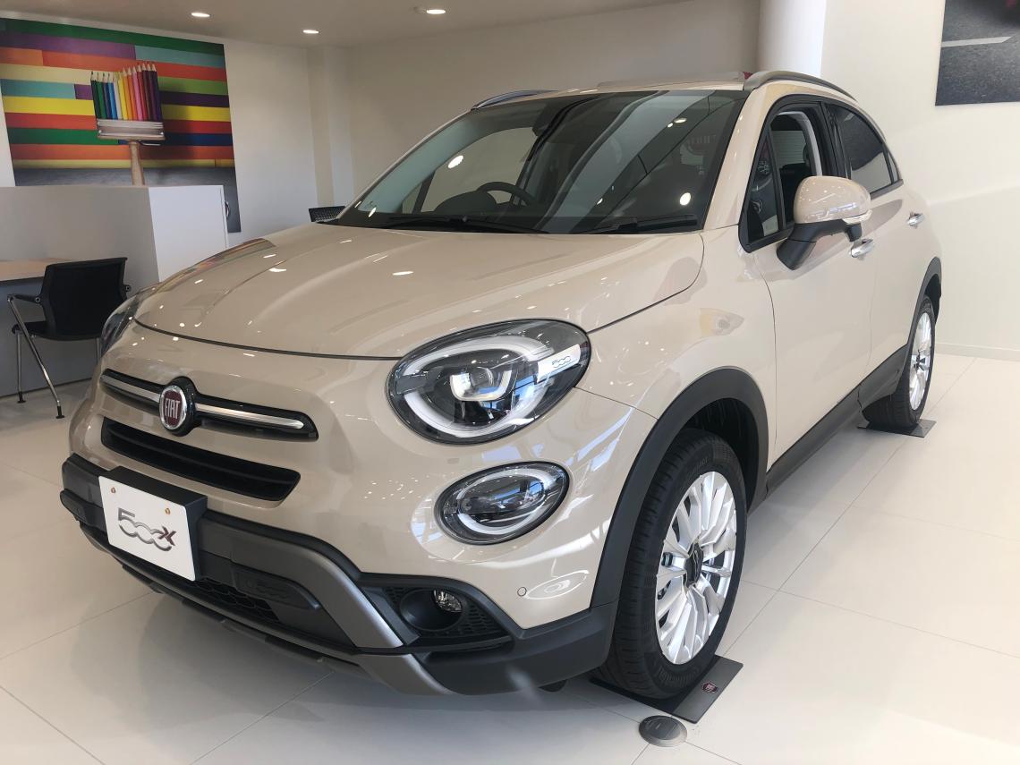大人気500Xのカプチーノベージュが入荷しました！！ 関西自動車 香川県高松市の輸入自動車の取扱なら MINI FIAT ABARTH