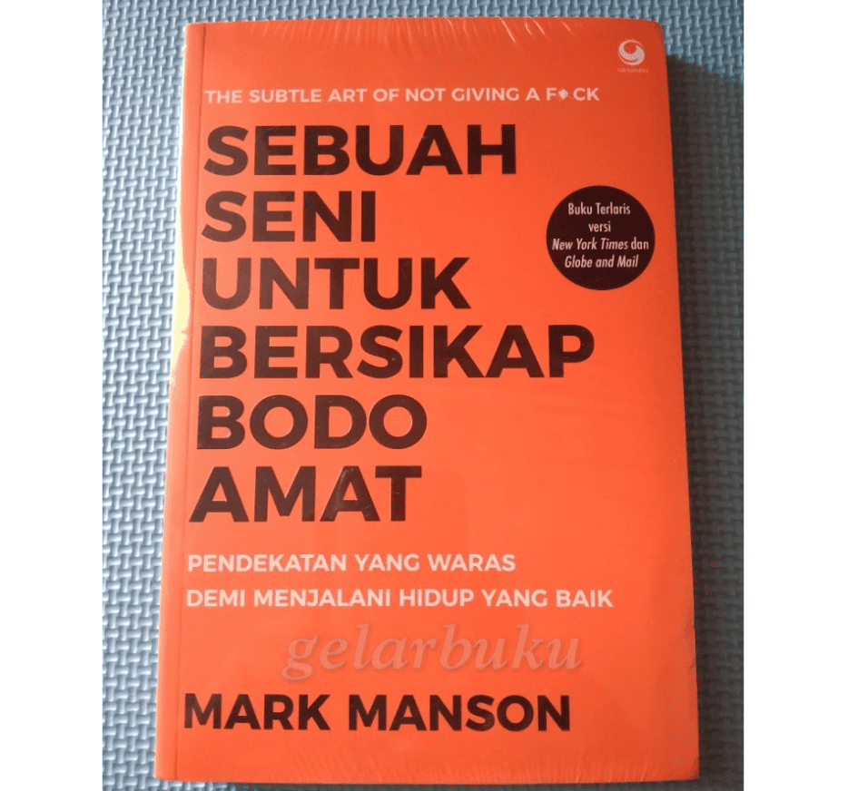 Ulasan Buku Sebuah Seni Untuk Bersikap Bodo Amat Odstresownik