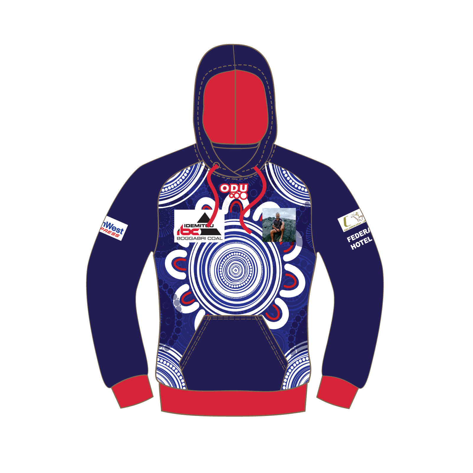 UncleWill Pullover Hoodie ODU Sportswear