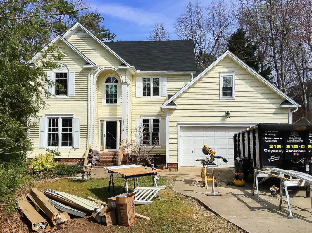 Masonite Siding Replacement Odyssey Contracting