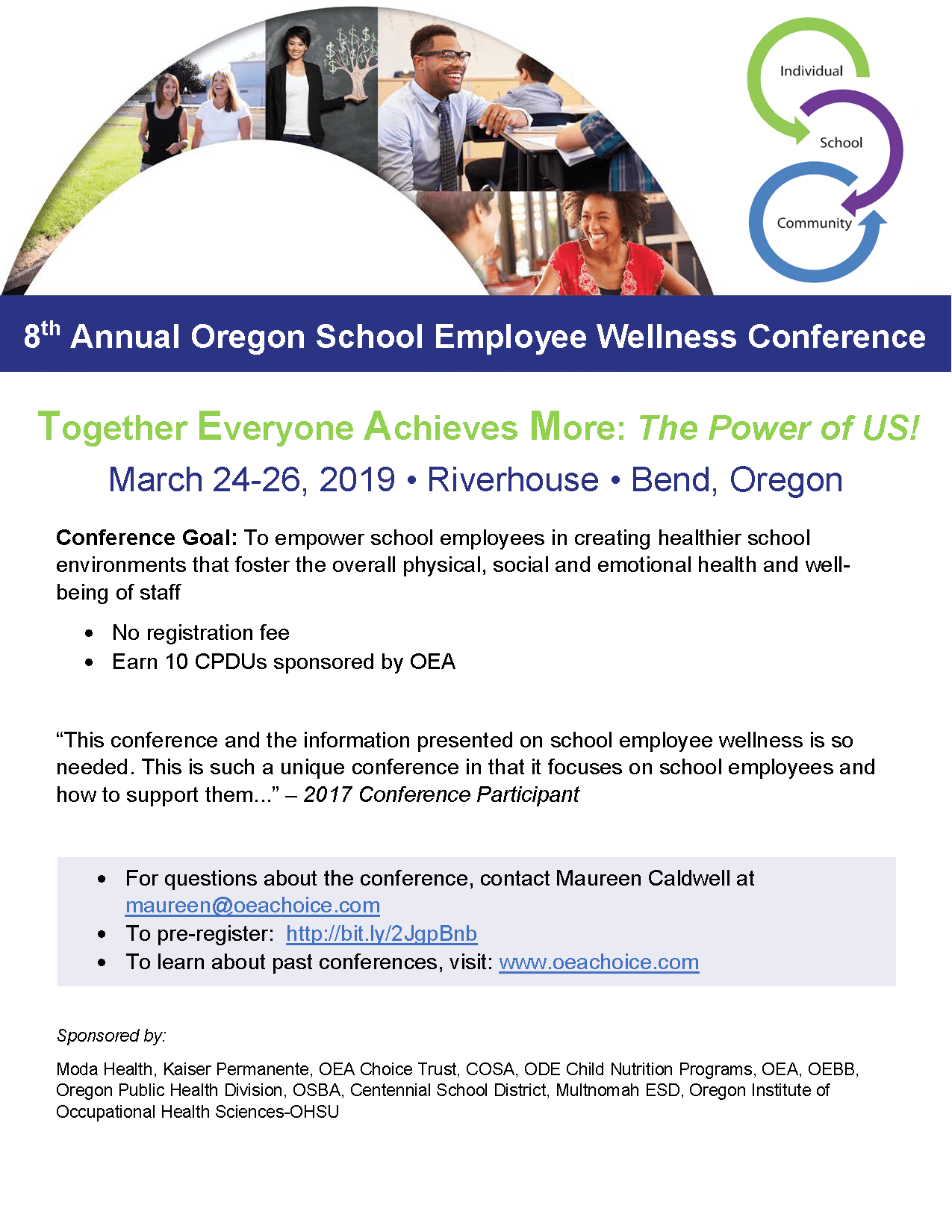 School Employee Wellness Conference OEA Choice Trust