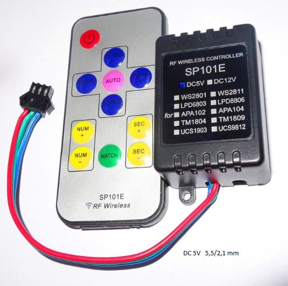 Accessories – Addressable LED Controller with Remote Control – SUZOHAPP OEM