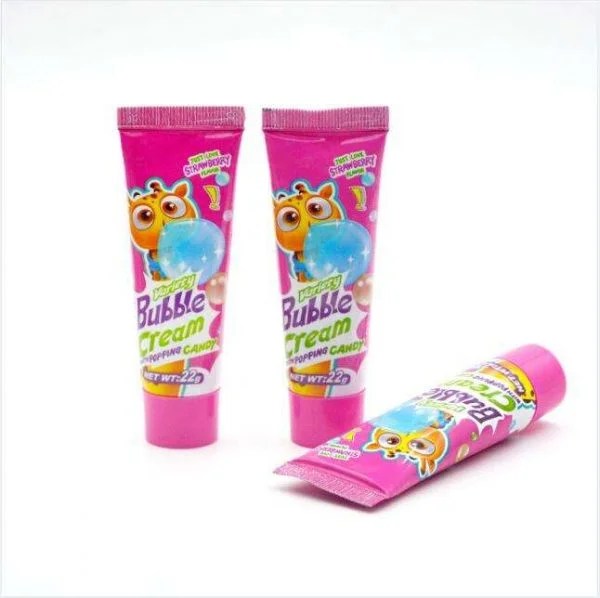 Toothpaste liquid tube bubble cream gum candy wholesaler