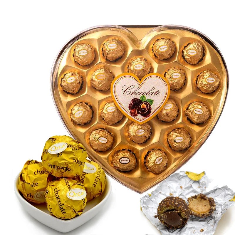 Gold Chocolate Balls Wholesale Candy Manufacturer
