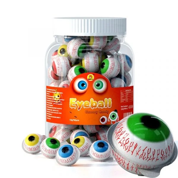 Halloween Eyeball Gummy Candy Eye Candy Manufacturer