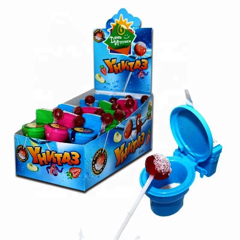 Toilet candy lollipop wholesale candy makers