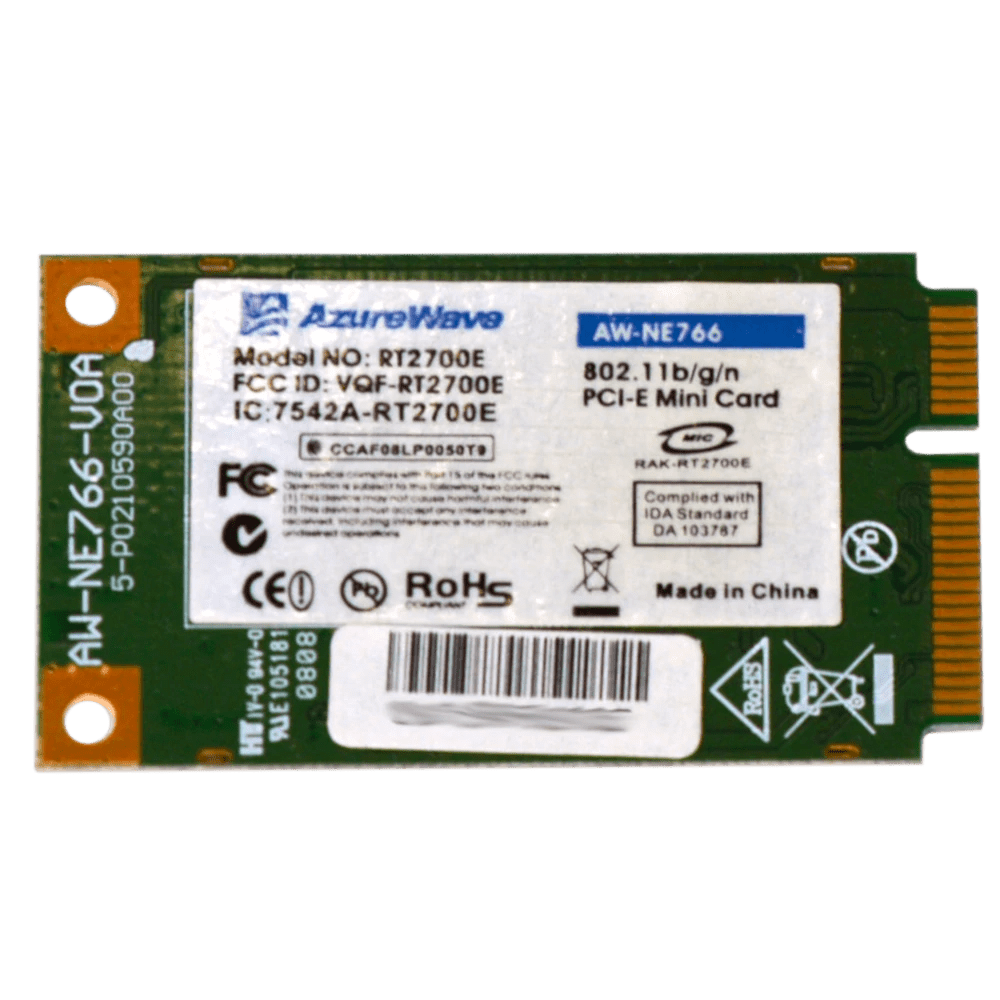 AzureWave AWNE766 Mini PCIE Network Card Drivers Device Drivers