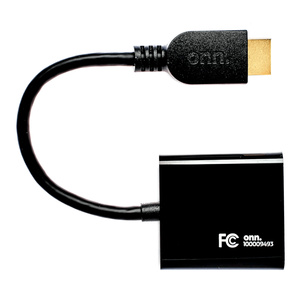 onn. Compactdesigned Portable HDMI to VGA Adapter Device Drivers