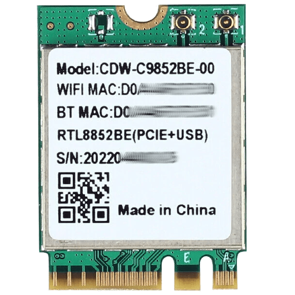 Realtek RTL8852BE WiFi/BT Network Drivers 6001.15.114.0 (Windows 11/10) Device Drivers