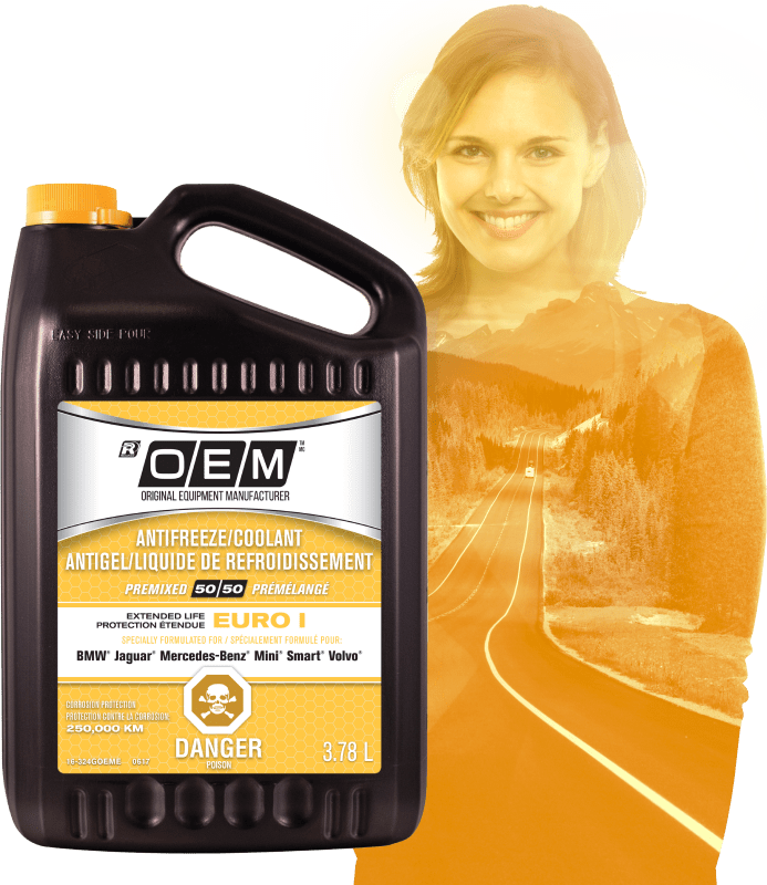 OEM Extended Life EURO I Antifreeze/Coolant OEM