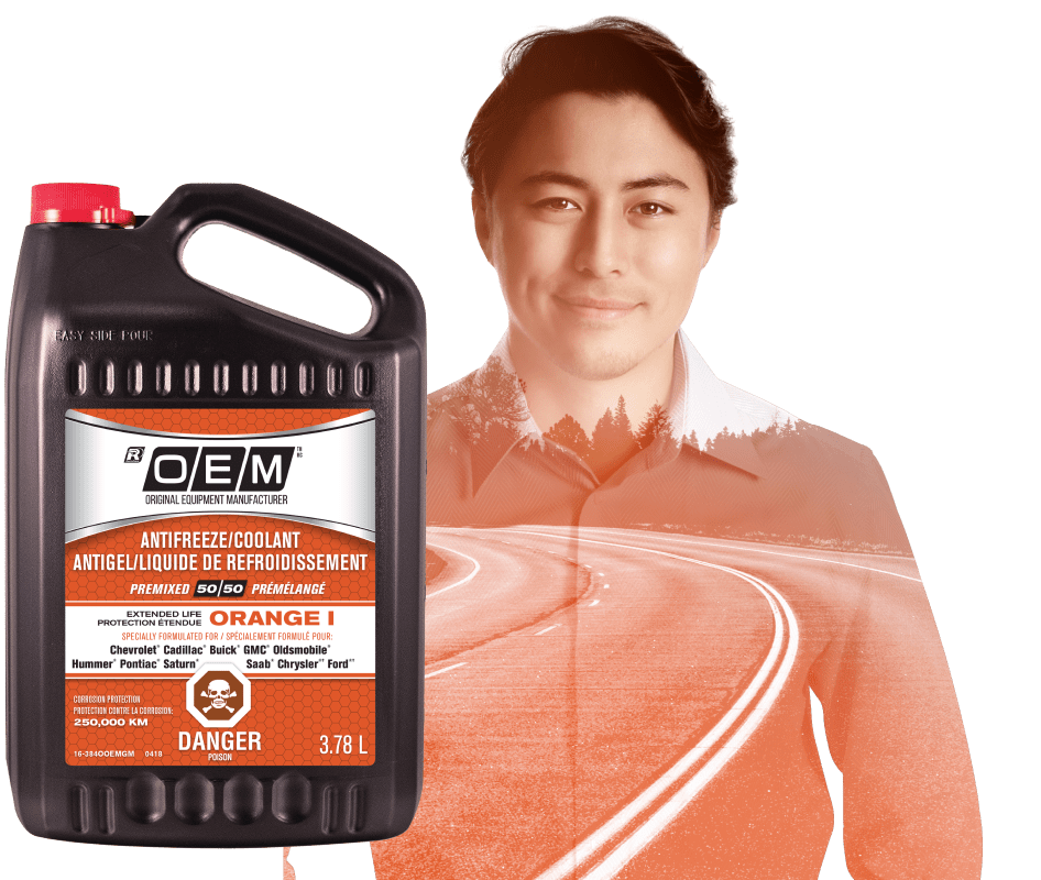 OEM Extended Life ORANGE I Antifreeze/Coolant OEM