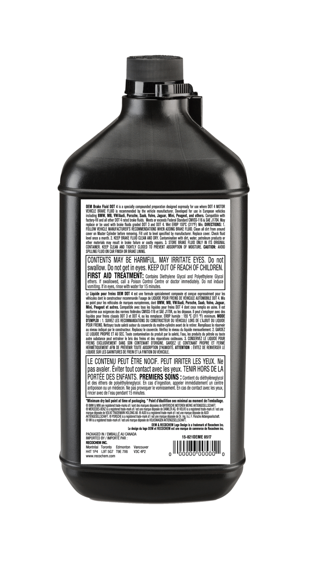 OEM Brake Fluid DOT 4 OEM