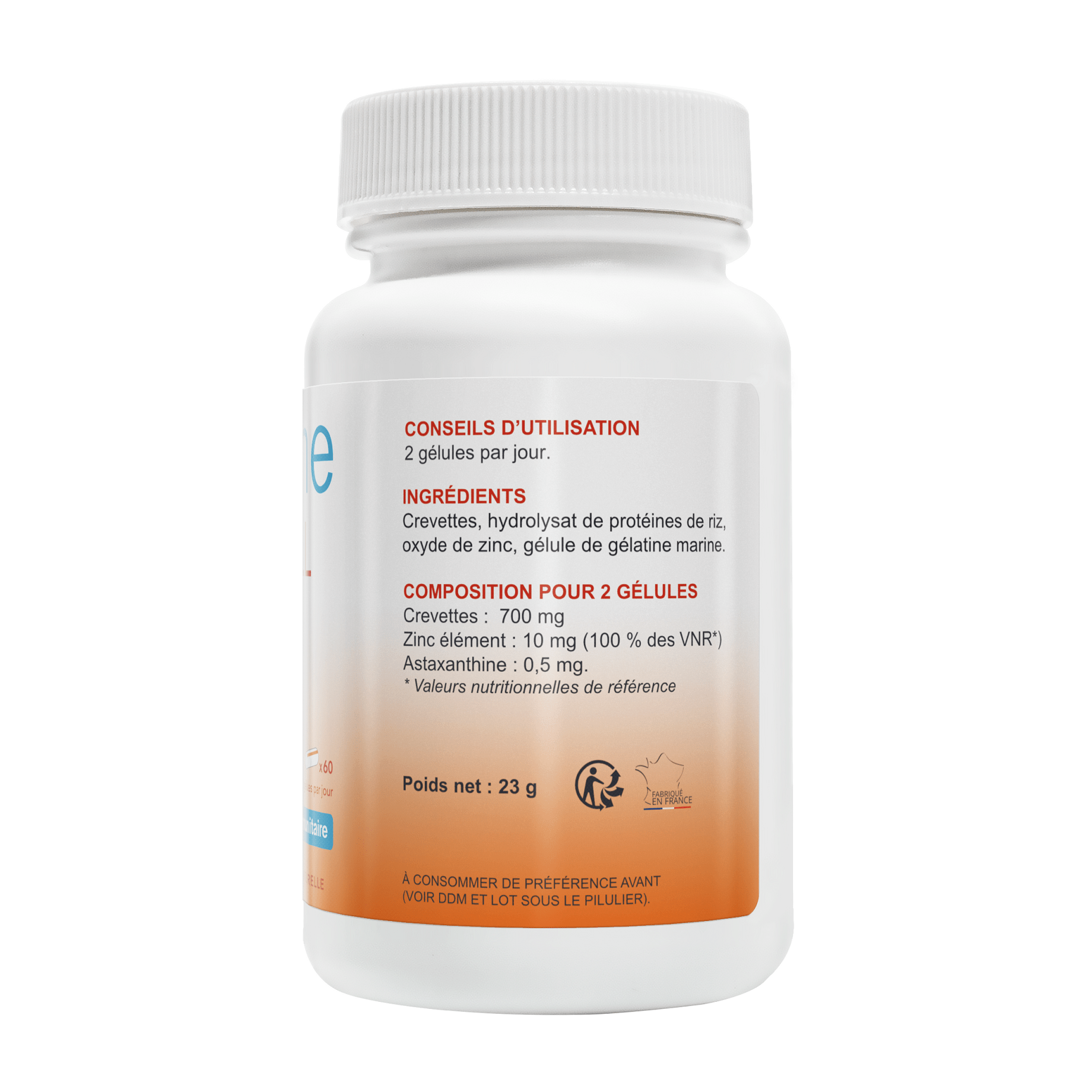 Zinc Krill Oemine Oemine Ma Santé au naturel