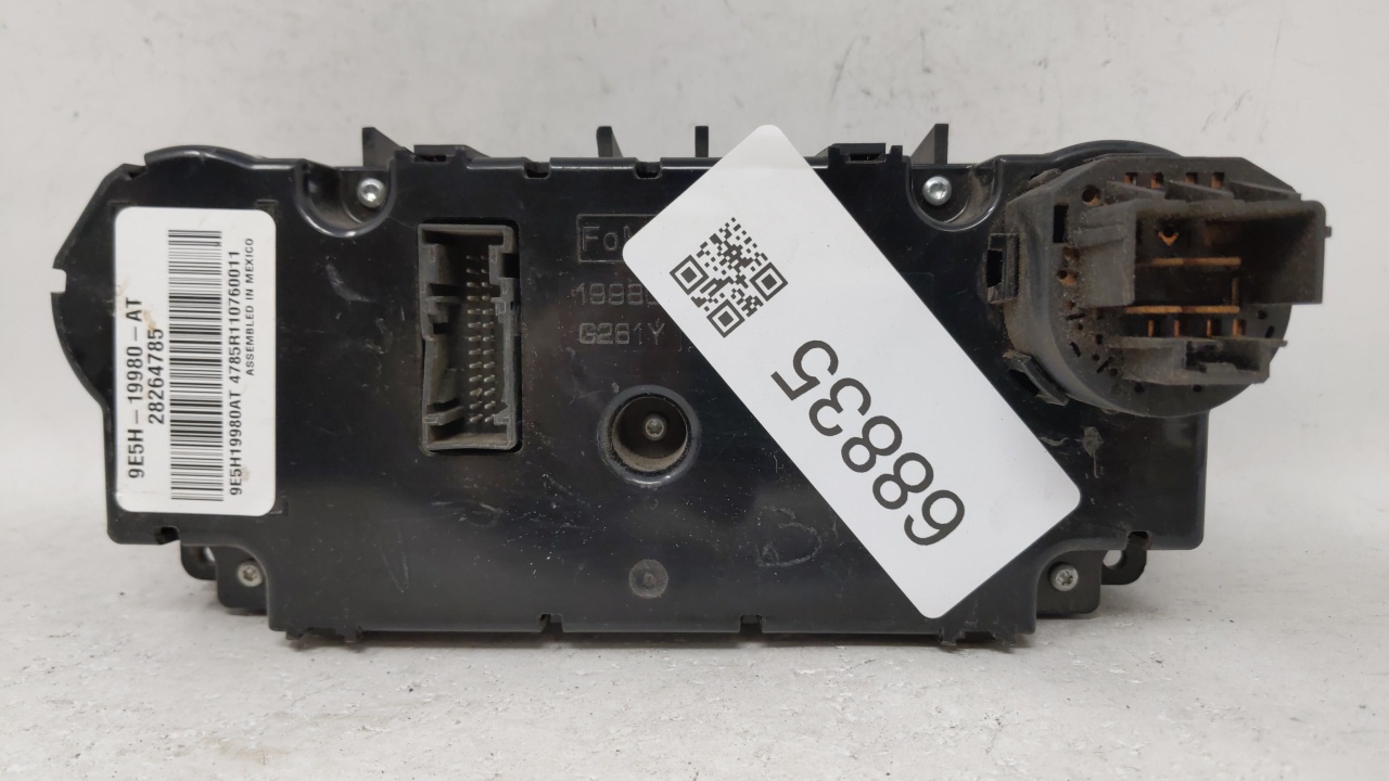 20102012 Ford Fusion Ac Heater Climate Control Temperature Oem 68835