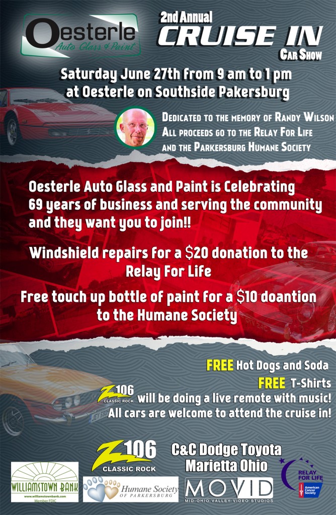2015 CuriseIn Car Show Oesterle Auto Glass and Paint