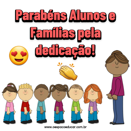 Aulas remotas Figurinhas de Incentivo! Blog Espaço Educar