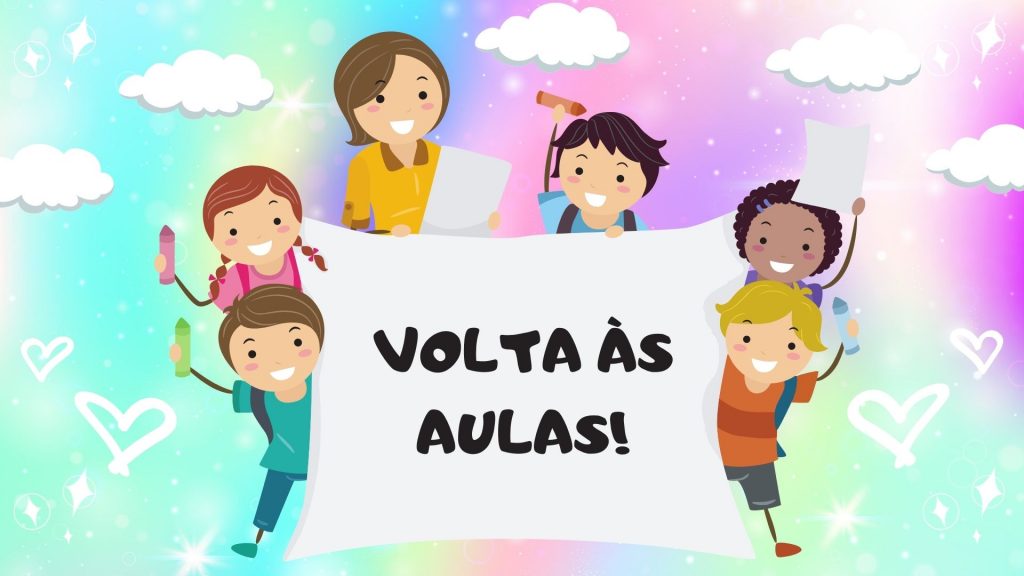 Volta às aulas cards e vídeo de incentivo! Blog Espaço