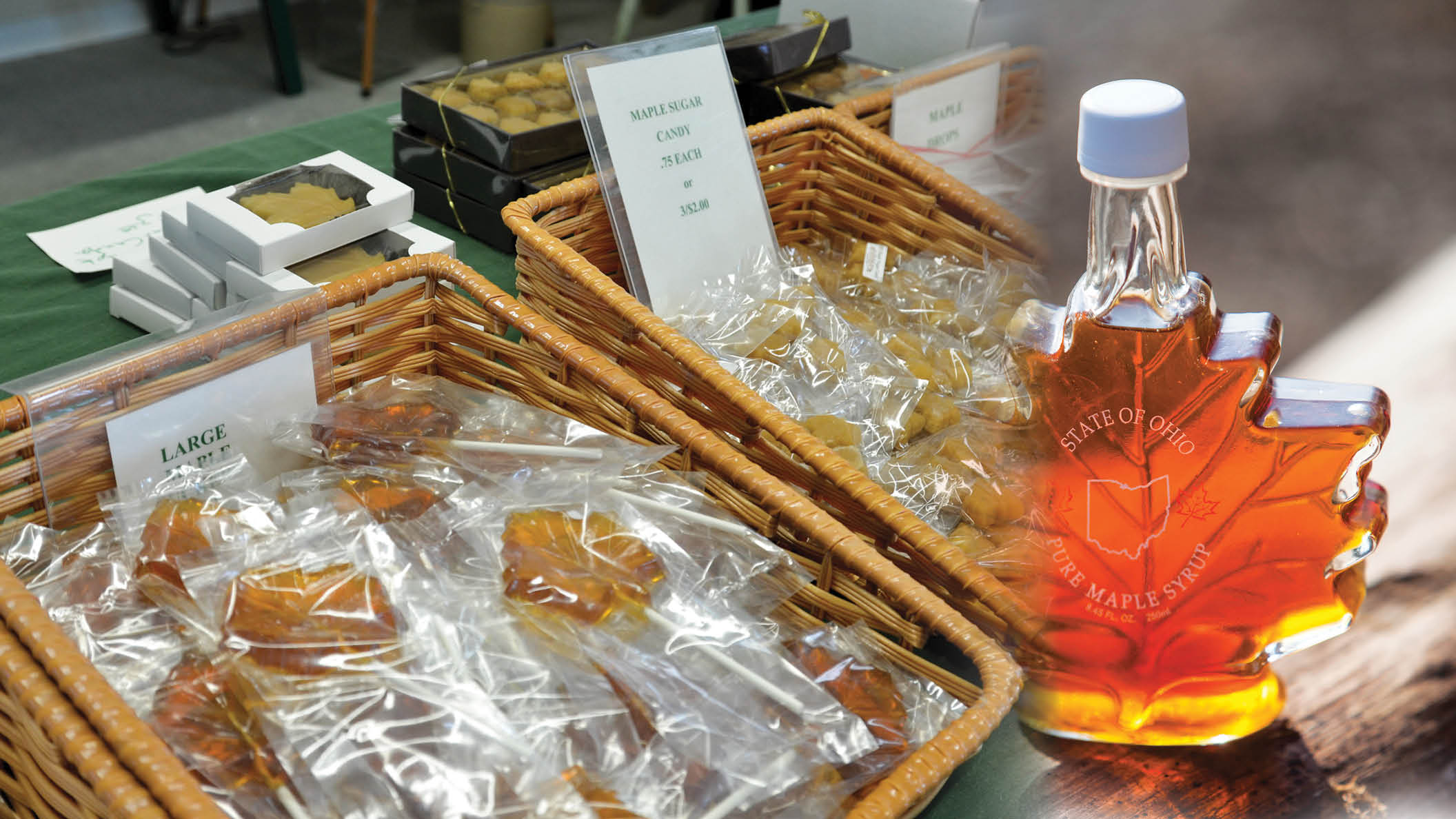 A dab of sap Sticky family tradition makes life sweet Ohio Farm Bureau