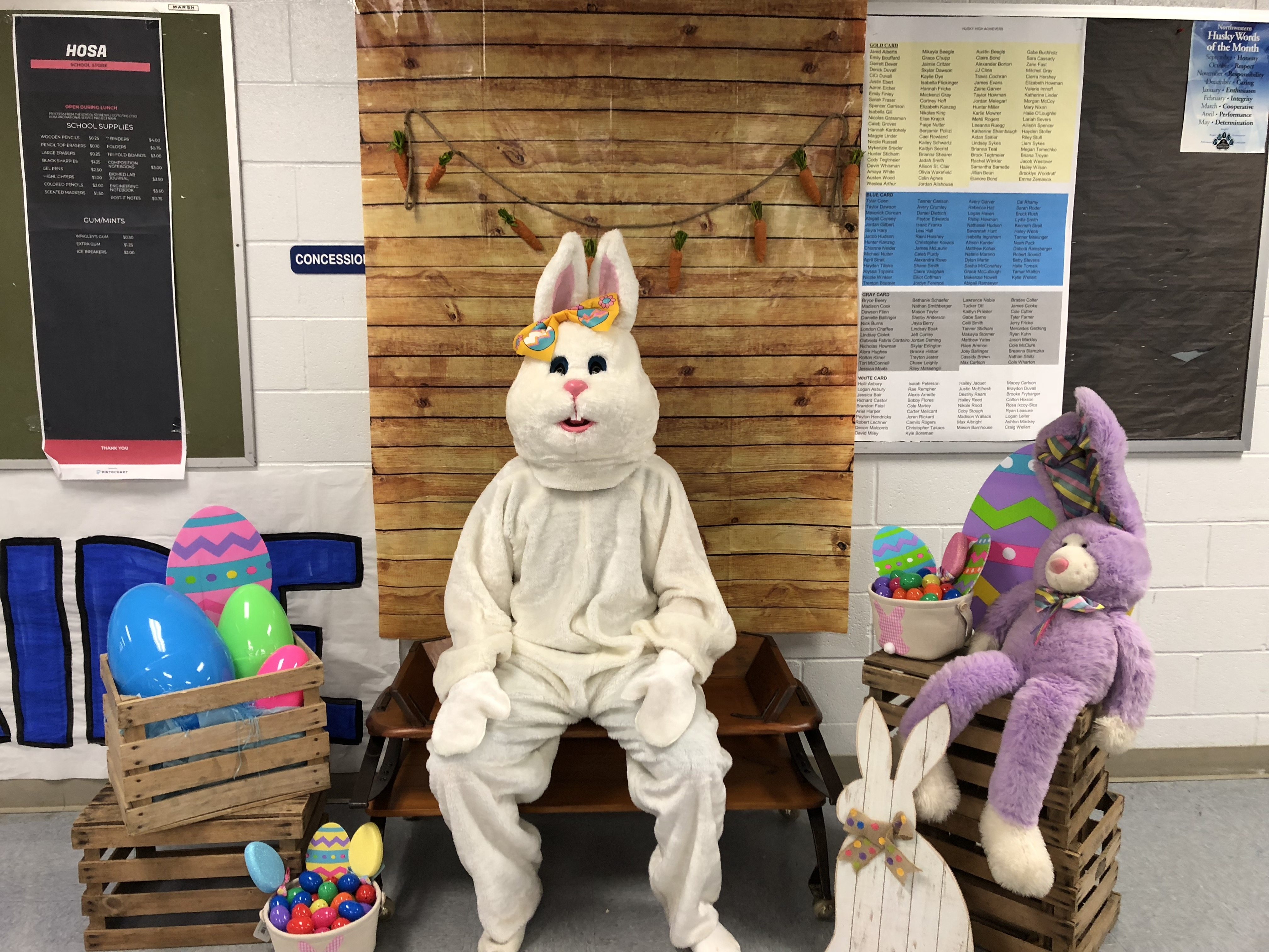 Northwestern FFA Holds Successful Lunch with the Easter Bunny Ohio