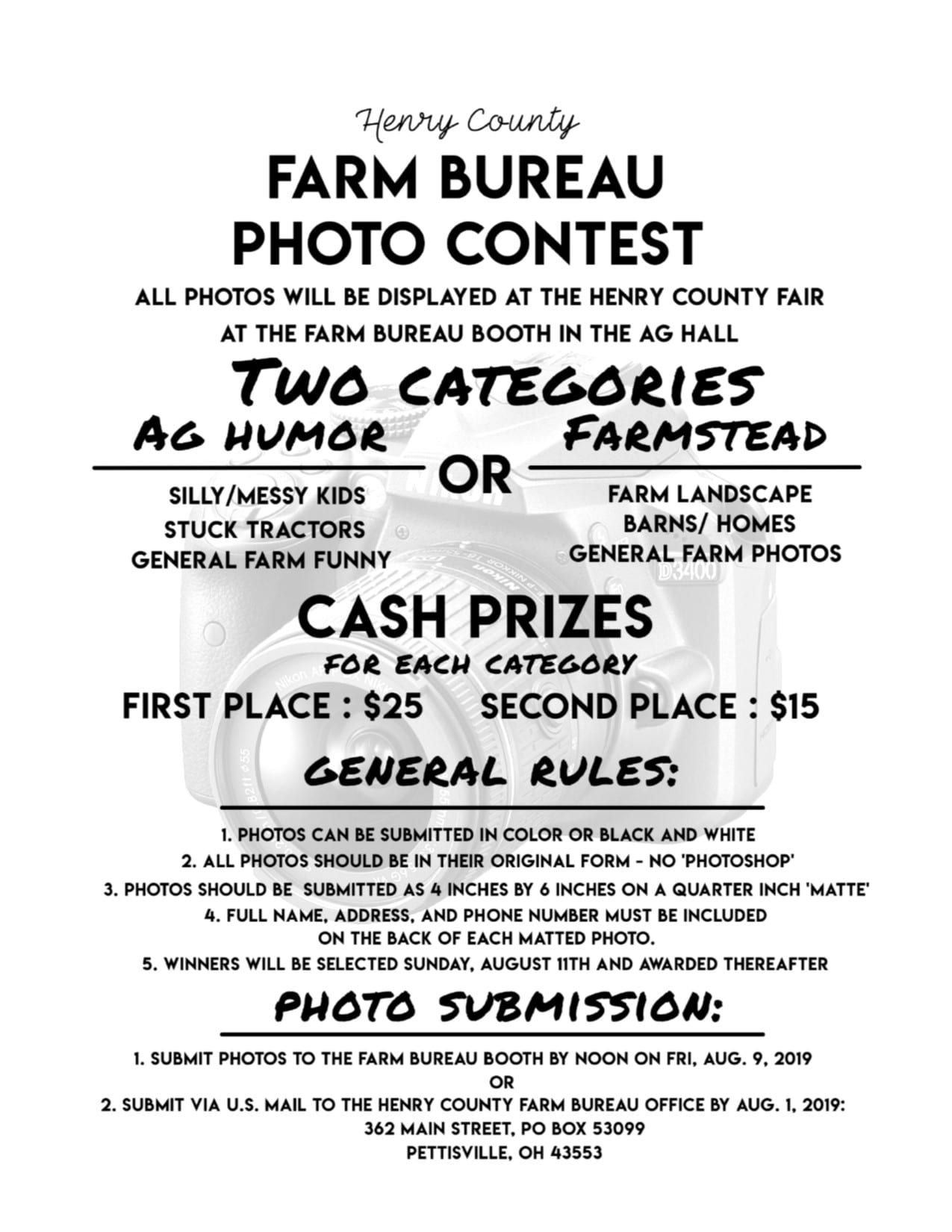 2019 Henry County Farm Bureau Photo Contest Ohio Farm Bureau
