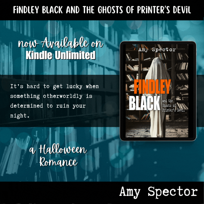 Spotlight Post Findley Black and the Reaper of Shivelly Park by Amy