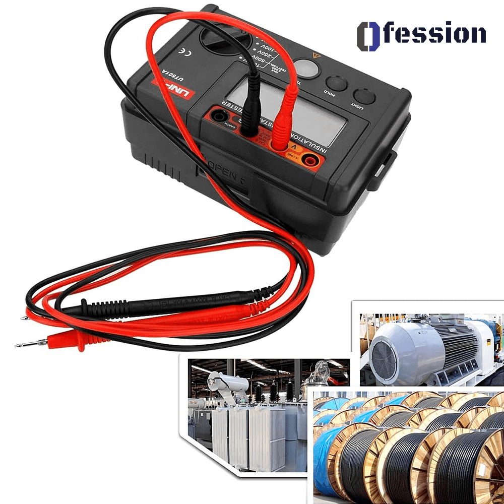 Megometro digital UNIT U501A Medidor De Aislamiento 1000V – Ofession