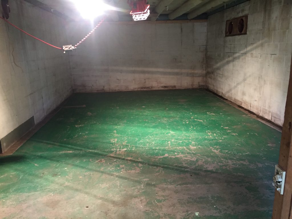 Cleaning Cement Walls - Off Grid Cabin Living