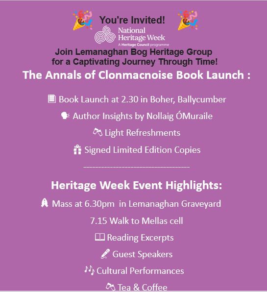 Heritage Day offalyhistoryblog