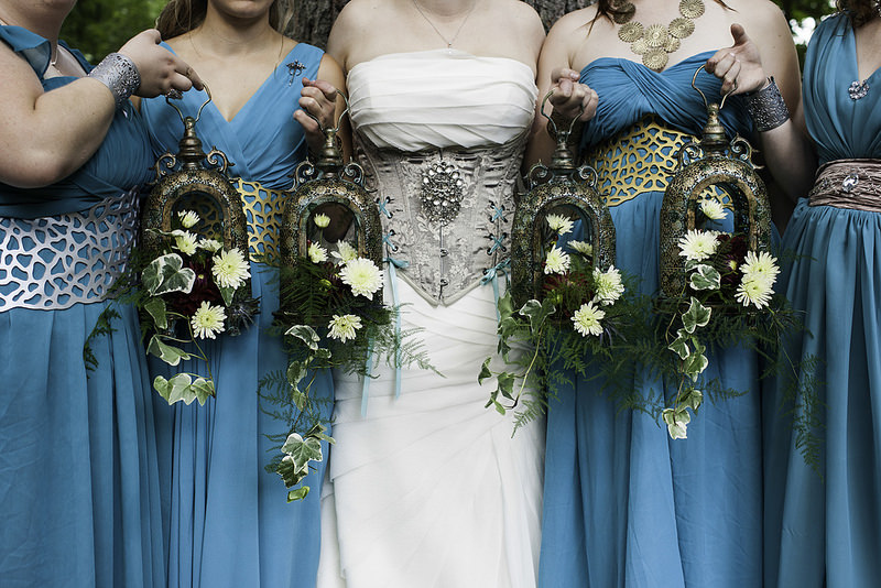 Medieval fantasy handfasting 