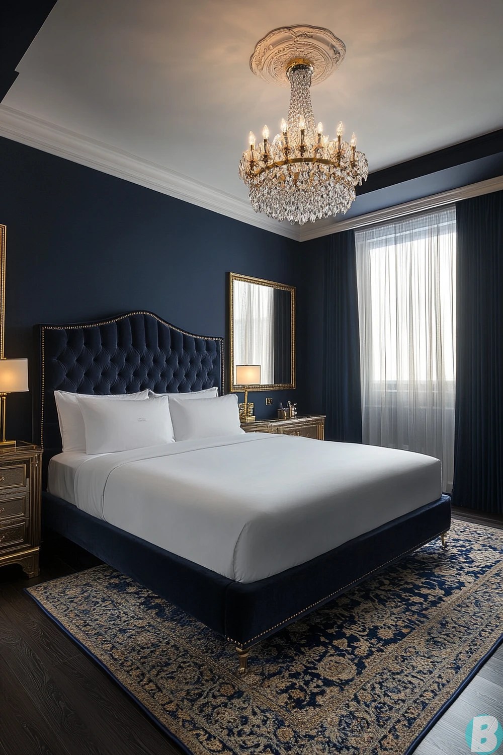 31 Stunning Dark Blue Bedroom Ideas for a Bold Look Offbeatbros