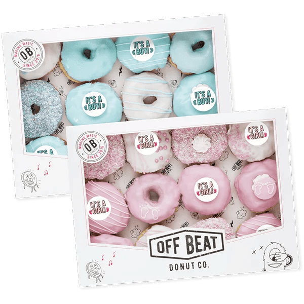 OH BABY! Showers and Reveals! Offbeat Donuts